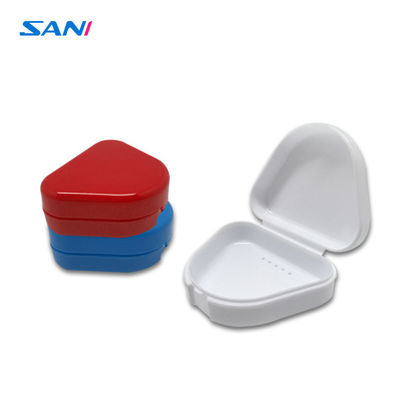 Giá tốt. Hộp bảo quản răng giả màu trắng, Hộp bảo quản răng giả chịu nhiệt độ cao trực tuyến