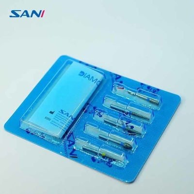 Giá tốt. Hiệu suất cao thép không gỉ nha khoa tốc độ cao Bộ kim cương 5 cái / gói 11mm trực tuyến