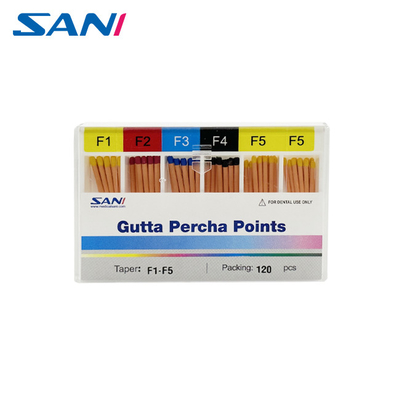 Dental Endodontic Gutta Percha Point Taper 02/04/06/F1-F5 Với Chứng chỉ CE