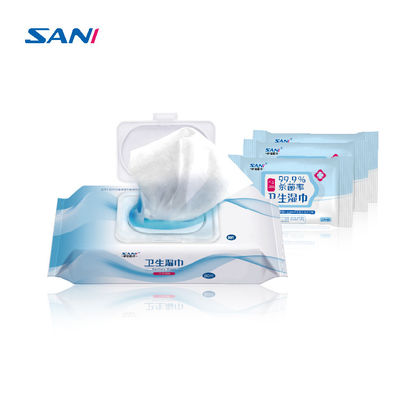 Giá tốt. Giấy vệ sinh không có cồn, Khăn giấy ướt 80 tờ / gói trực tuyến