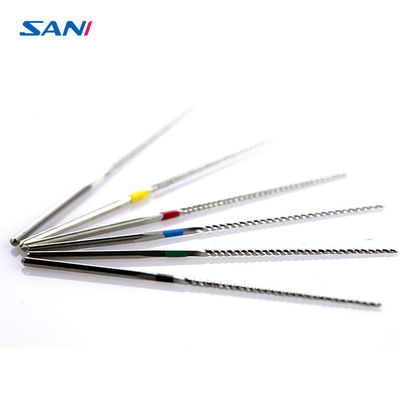 Thép không gỉ 6 cái / hộp Rotary Nha khoa Tập tin Endo Sử dụng động cơ