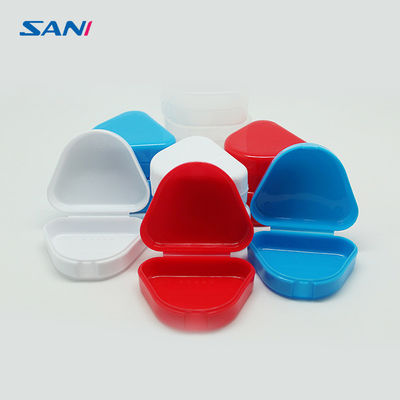 Giá tốt. Hộp đựng đồ bảo vệ miệng bằng nhựa màu đỏ Hộp đựng đồ giữ răng giả 17g trực tuyến